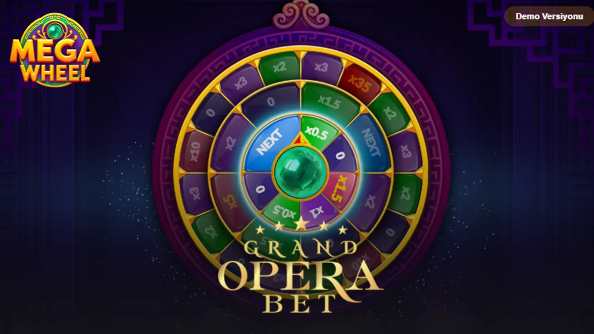 Grand Opera Bet Mega Wheel oyunu
