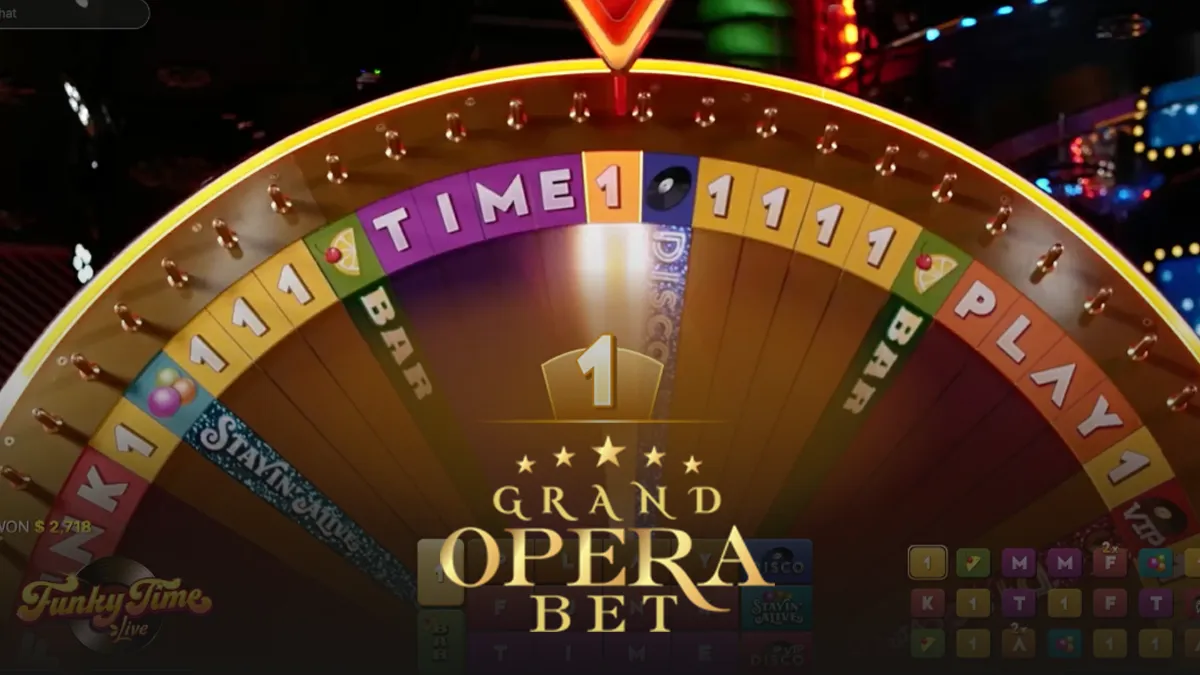 Grand Opera Bet Funky Time Live oyunu
