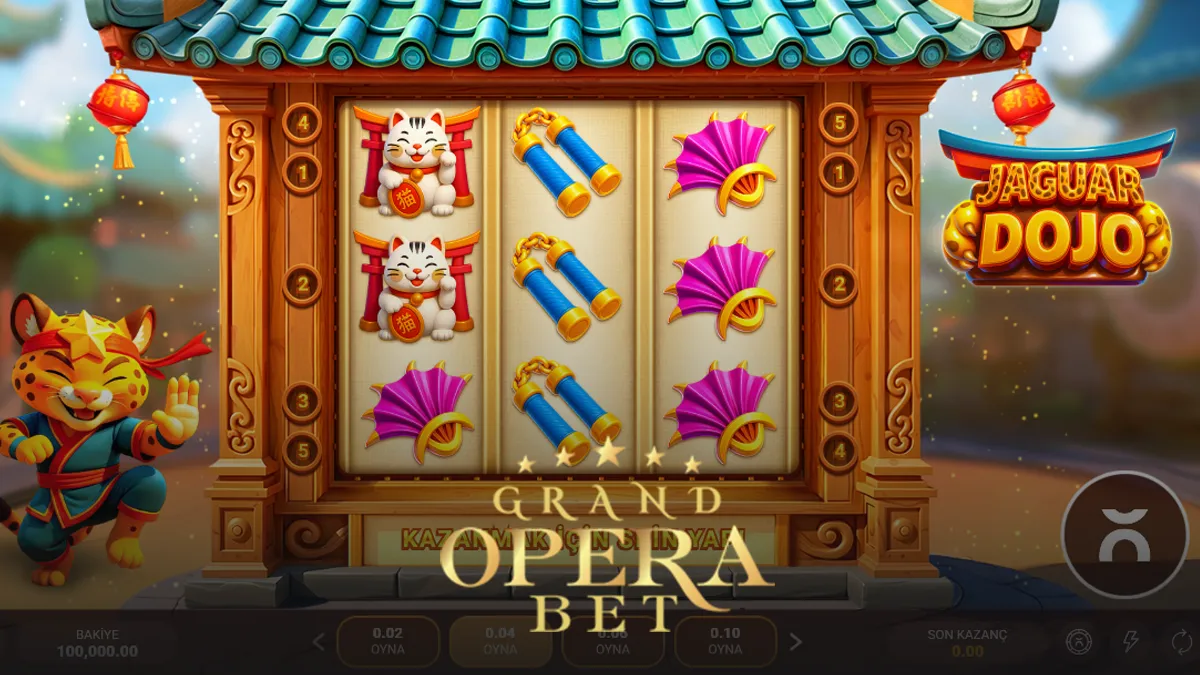 Grand Opera Bet Jaguar Dojo oyunu