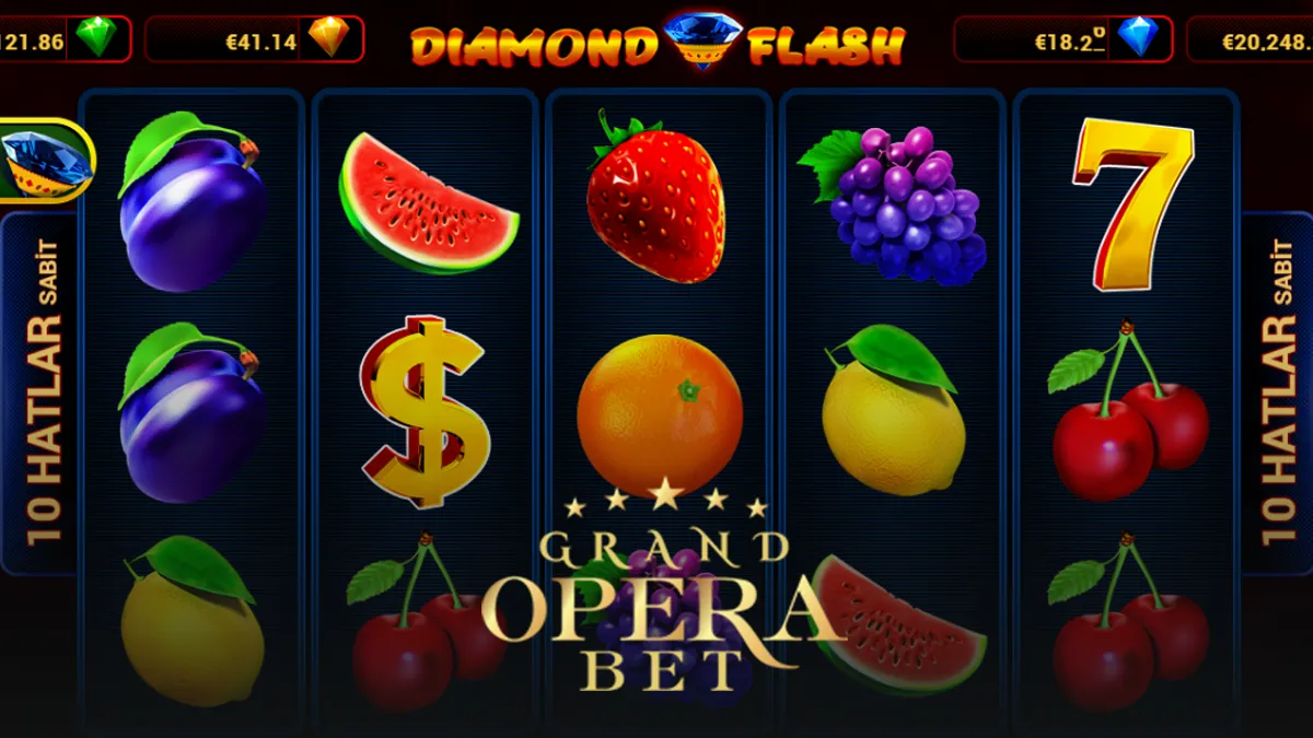 Grand Opera Bet Diamond Flash oyunu