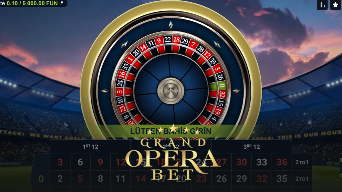 Grand Opera Bet Golden Goal Roulette