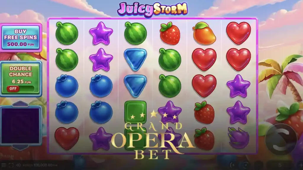 Grand Opera Bet Juicy Storm oyunu