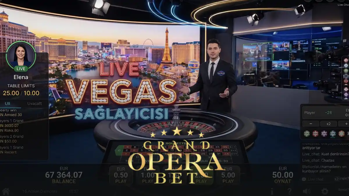 Grand Opera Bet Live Vegas sağlayıcısı