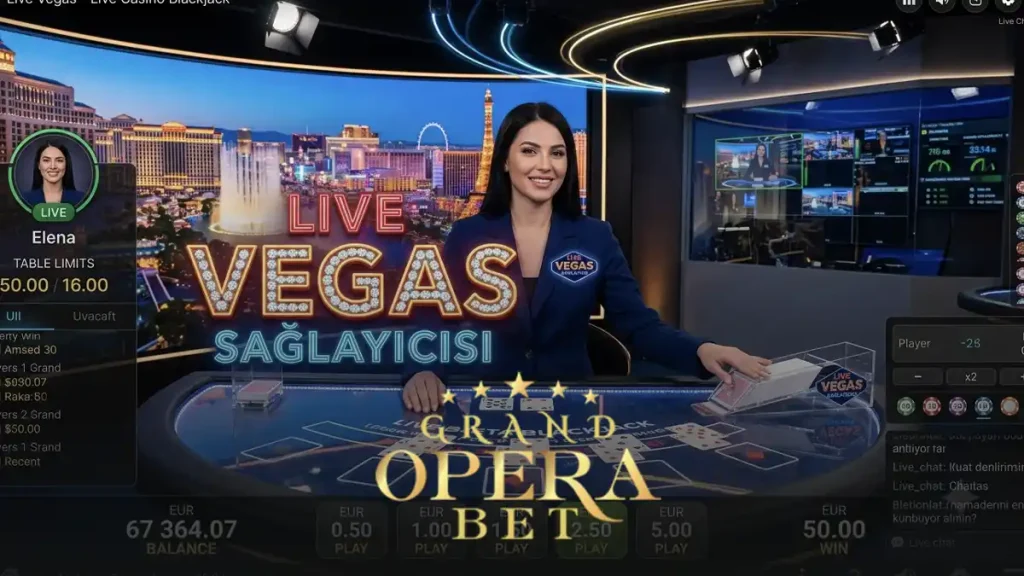 Grand Opera Bet Live Vegas sağlayıcısı