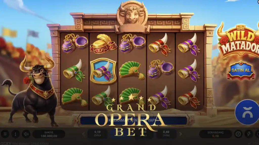 Grand Opera Bet Wild Matador nasıl oynanır?